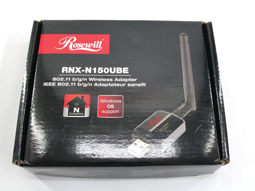 Rosewill RNX-EasyN1 Wireless Adapter 802.11 b/g/n IEEE b/g/n